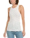 Free People Fresh In Love Printed Tank In White