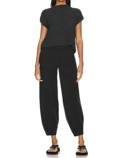 Free People Freya Sweater Set In Black Combo