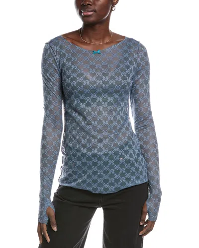 Free People From Me To You Top In Grey