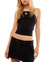 Free People Galivanting Skort In Black