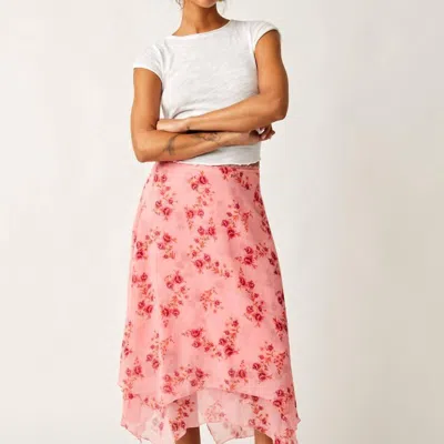 Free People Garden Party Skirt In Pink