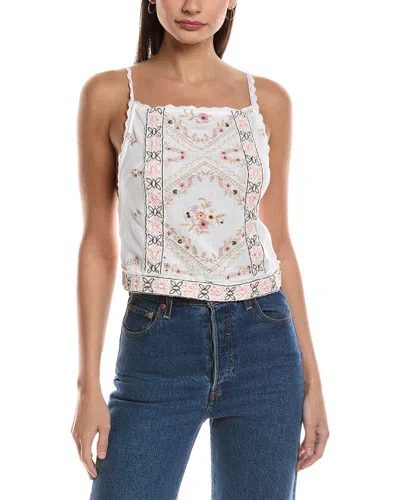 Free People Garden Party Top In White