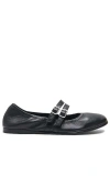 Free People Gemini Ballet Flat In Ë¸”ëž™