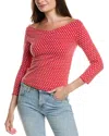 Free People Gia Eyelet Top