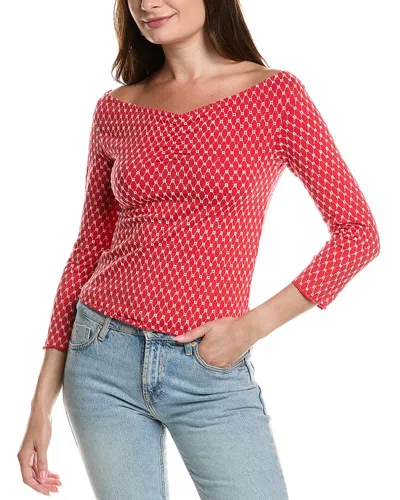 Free People Gia Eyelet Top