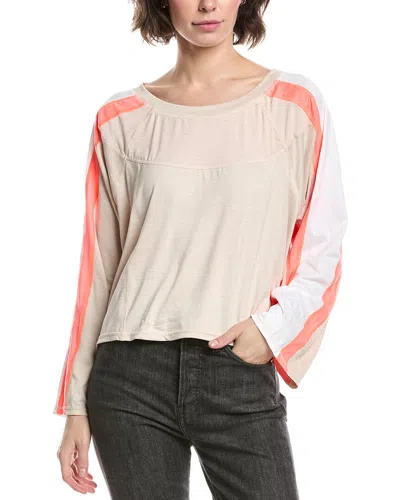 Free People Go For The Goal Shirt In Neutral