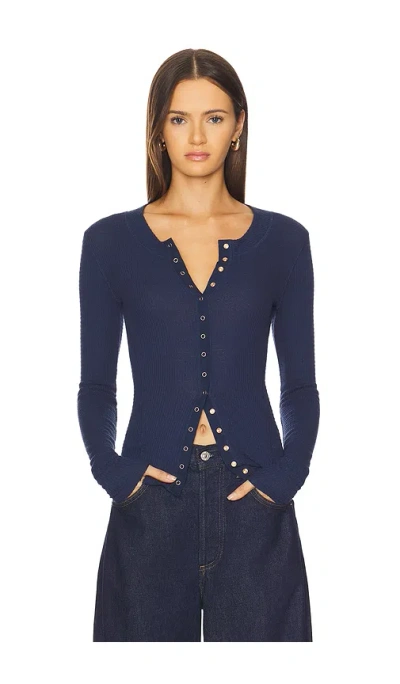 Free People Going Places Cardi In Blue