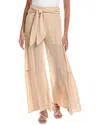 Free People Good Day Wide Leg Pant In Yellow