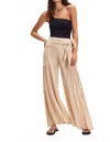 Free People Good Day Wide Leg Tie Detail Pants