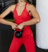 Free People Good Karma Crop Top In Red Apple In Red