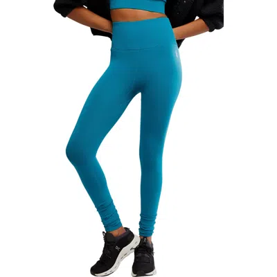 Free People Good Karma Leggings In Blue