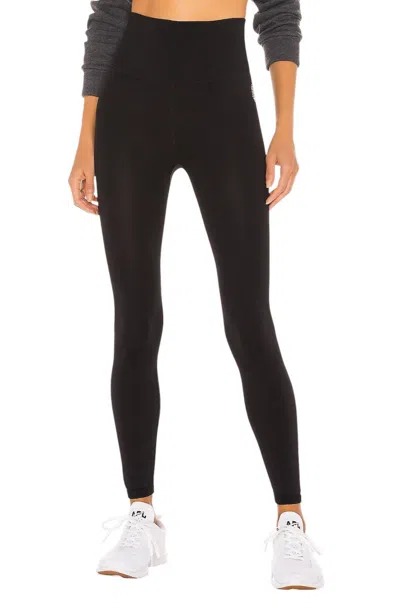 Free People Good Karma Leggings In Solid Black