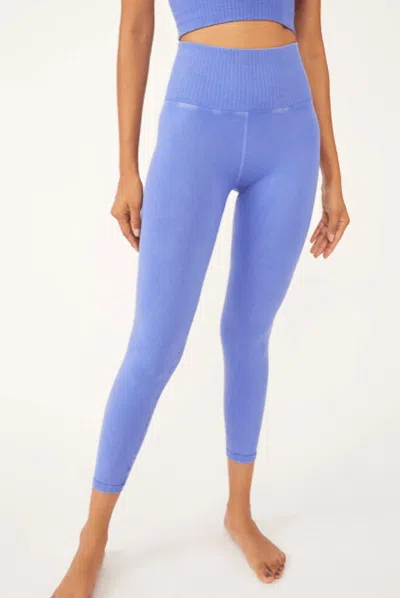 Free People Good Karma Low Impact Leggings In African Violet