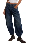Free People Good Luck Barrel Jeans In Deep End