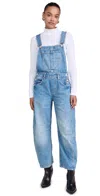Free People Good Luck Overalls Ultra Light Beam In Ultra Light Beam
