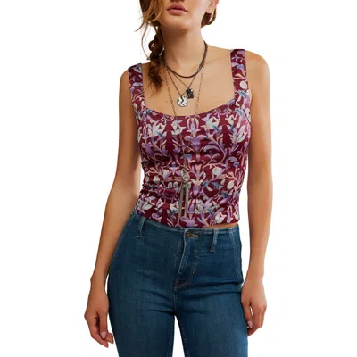 FREE PEOPLE FREE PEOPLE GRACE CORSET CAMISOLE