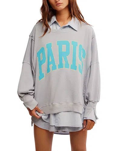 FREE PEOPLE GRAPHIC CAMDEN SWEATSHIRT