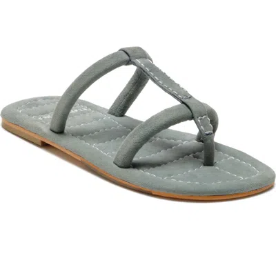 Free People Hadden Slide Sandal In Storm