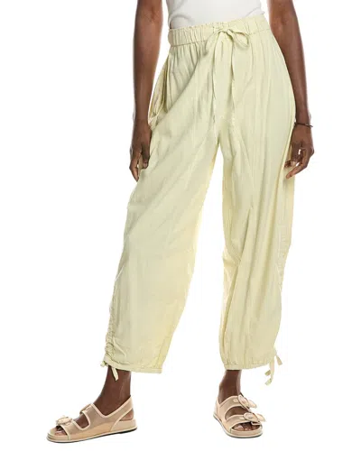 Free People Hadley Poplin Pant In Brown