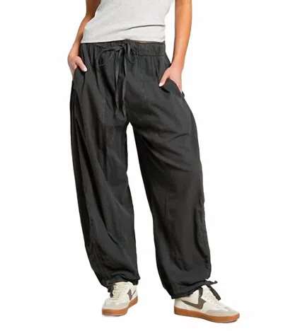 Free People Hadley Poplin Pant In Green