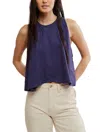 Free People Haileah Tee In Deep Seas In Multi