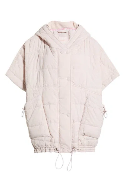 Free People Happy Trails Poncho In Neutral
