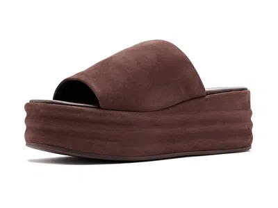 Free People Harbor Flatform Sandals In Brown