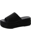 Free People Harbor Platform Sandal In Black