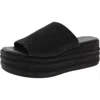 Free People Harbor Platform Sandal In Black