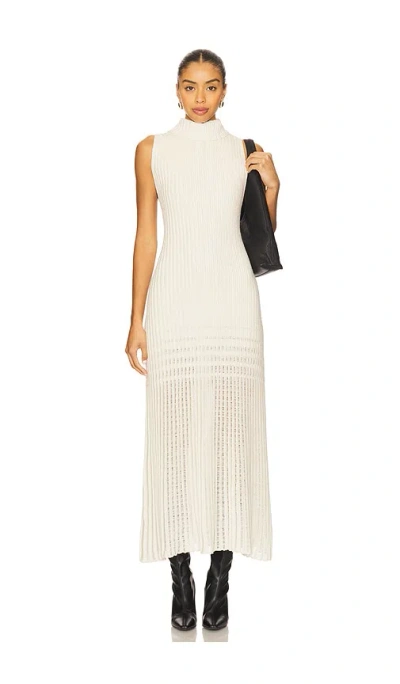 Free People Harley Sweater Maxi Dress In White