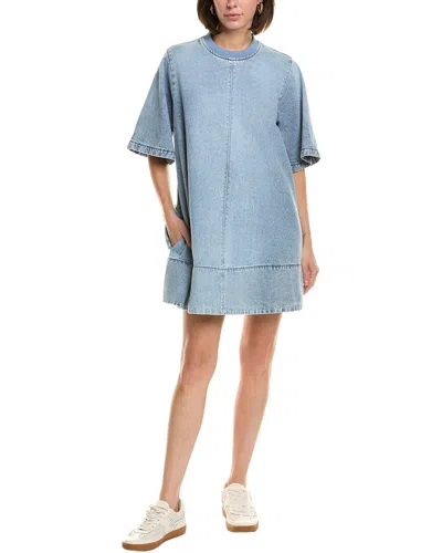Free People Harlow Mini Dress In Blue