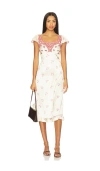 Free People Haven Midi Dress In Multi