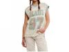 Free People Hawaii Vibes Tee In Ivory In Gray