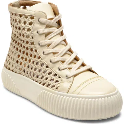Free People Hayes High Top Sneaker In Ivory