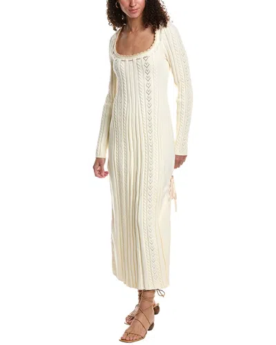 Free People Heart Of Gold Midi Sweaterdress