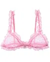 Free People Heart To Heart Bralette In Pink