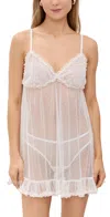 FREE PEOPLE HEART TO HEART MINI SLIP IVORY