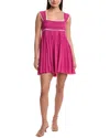 Free People Heartland Mini Dress In Pink