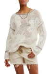 Free People Hidden Tropics Tunic In Ivory Combo In Neutral