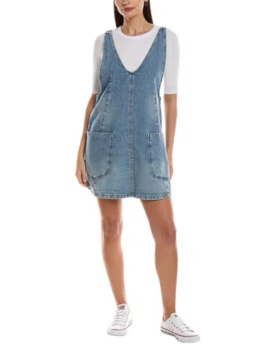 Free People High Roller Skirtall In Blue