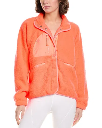 Free People Hit The Slopes Jacket In Pink