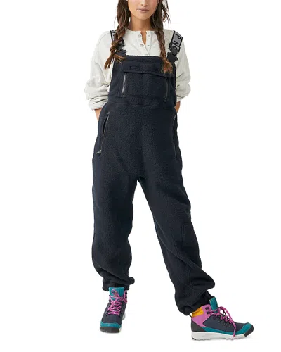 Free People Hit The Slopes Overalls In Black