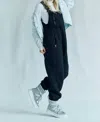 Free People Hit The Slopes Overalls In Black