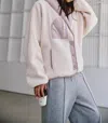 Free People Hit The Slopes Shawl Jacket In Homeplate In Multi