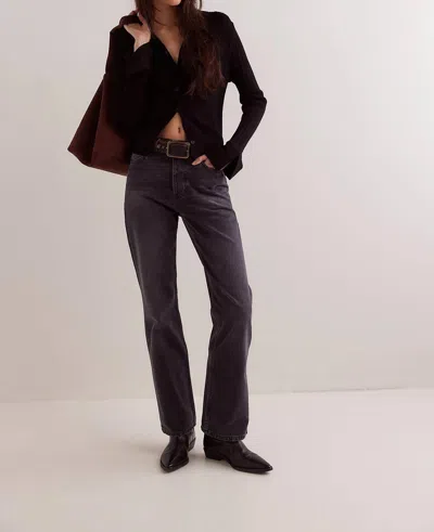 Free People Holly Bootcut Jean In Black