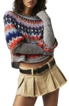 FREE PEOPLE FREE PEOPLE HOME FOR THE HOLIDAYS JULIET SLEEVE SWEATER