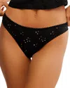 Free People Homegrown Thong In Black