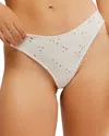 Free People Homegrown Thong In Ivory