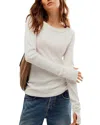 Free People Honeycomb Top In Ivory In Ivory