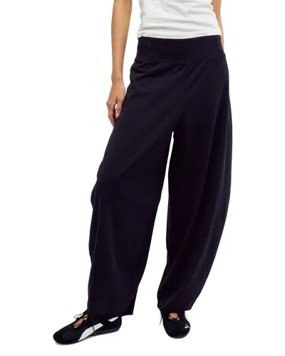 Free People Hot Shot Easy Pants In Black